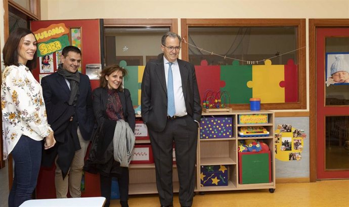 El consejero de Educación de la Comunidad de Madrid, Enrique Ossorio, presenta el Programa Bilingüe