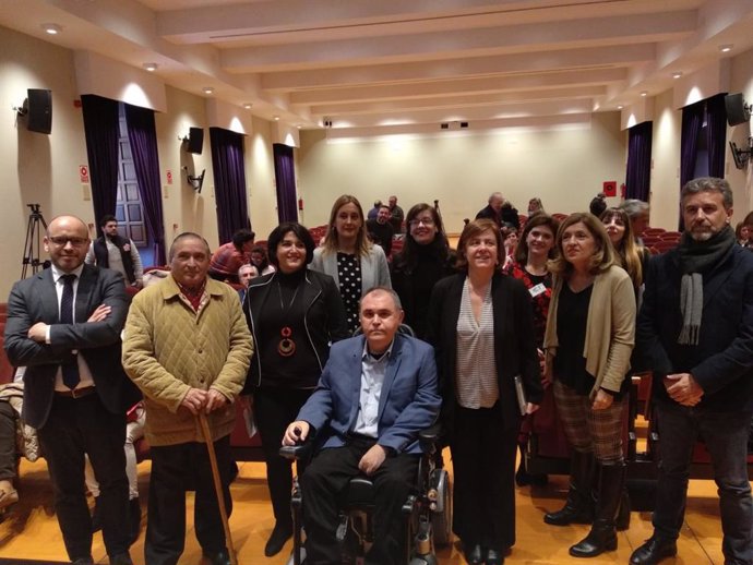 Autoridades en la presentación de la Federación Córdoba Inclusiva
