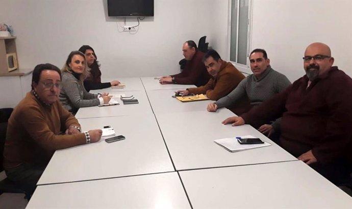 Reunión de Adelante Sevilla con el comité de empresa de Lipasam
