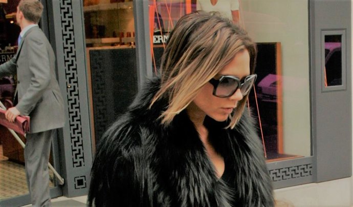 VICTORIA BECKAM EN HERMES