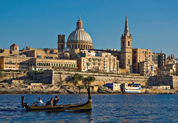 Imagen de archivo de La Valeta, Malta. 