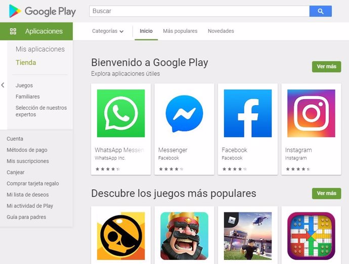 Google Play prueba una nueva sección unificadas para reseñas
