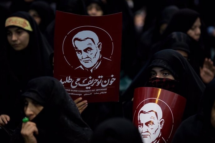 Irak.- Irán demandará a Trump por la muerte de Soleimani y recalca que "debe com