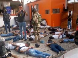 Perú.- Detenidos 124 miembros de una red criminal en un hotel a las afueras de L