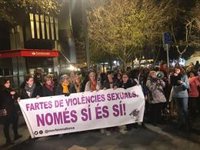 Más de 70 personas se concentran en Palma para rechazar la violación grupal a una menor la pasada Nochebuena