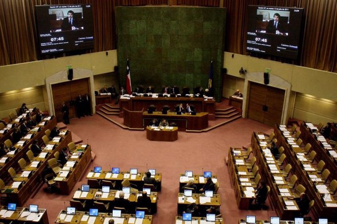 El Senado de Chile.