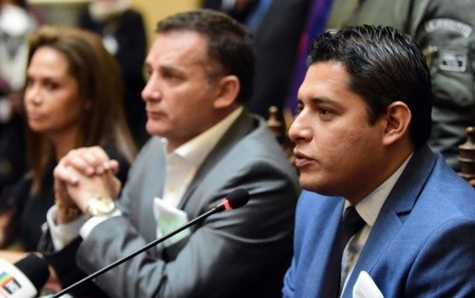 El ministro de Justicia de Bolivia, Álvaro Coímbra.