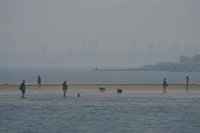 La ciudad australiana de Melbourne, considerada la zona con peor aire del mundo a causa de los incendios