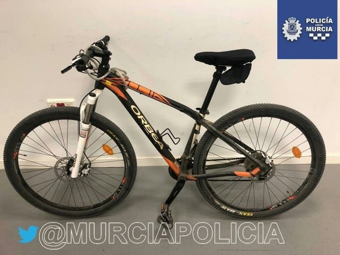Imagen de la bicicleta sustraída en Murcia