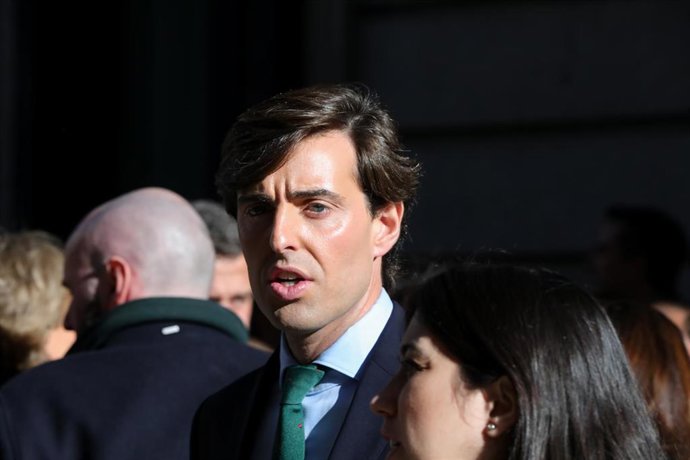 El diputado del PP y vicesecretario de Comunicación del Partido Popular Nacional, Pablo Montesinos, en una foto de archivo