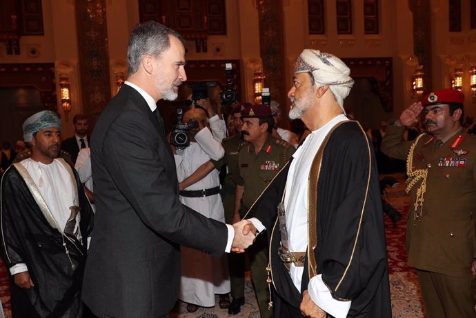 El Rey presenta al Sultán de Omán, Haitham Bin Tarek, sus condolencias con motivo del fallecimiento de Su Majestad Qabús Bin Said