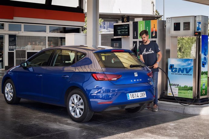 Seat León con GNC.