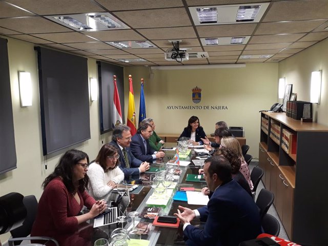 Reunión del Consejo de Gobierno en Nájera (La Rioja)