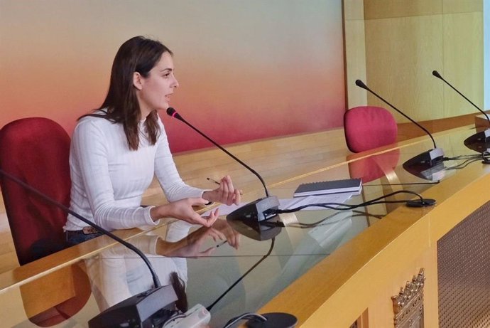 Rueda de prensa de la portavoz mediática de Más Madrid, Rita Maestre