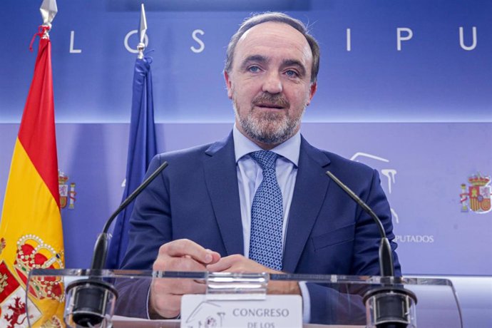 El presidente de UPN, Javier Esparza