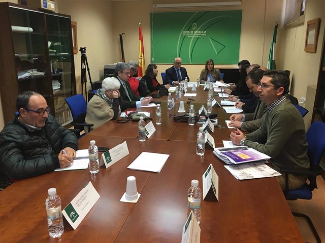 Reunión dela mesa técnica de la ITI 'Jaén, apasiona y emociona' presidida por la delegada de Turismo, Raquel Morales