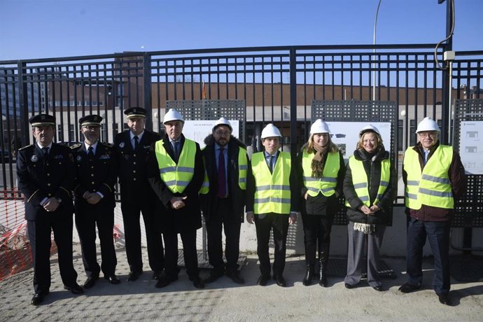 Las obras de la nueva sede de la Policía Municipal de Hortaleza concluirán antes de final de año.