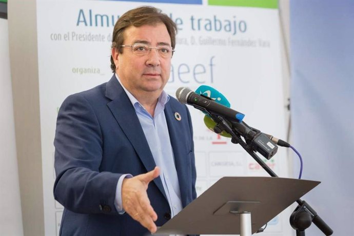 El presidente de la Junta, Guillermo Fernández Vara