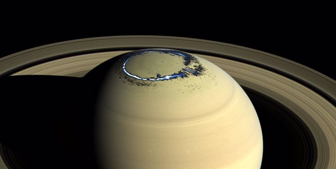 Las auroras de Saturno, imágenes finales de la misión Cassini
