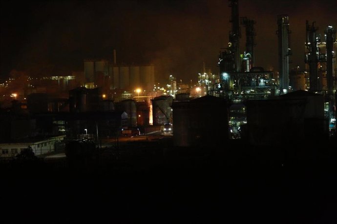 Explosió en una empresa química de la Canonja (Tarragona)