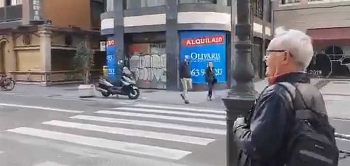 El alcalde Joan Ribó es abroncado en un vídeo