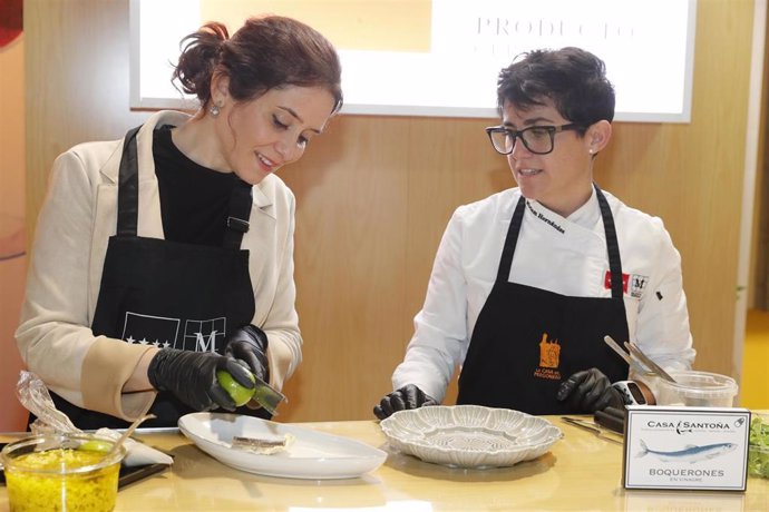 Nota Y Fotos: Díaz Ayuso, En Madrid Fusión: La Gastronomía Española Es Arte, Cultura, Tradición E Innovación