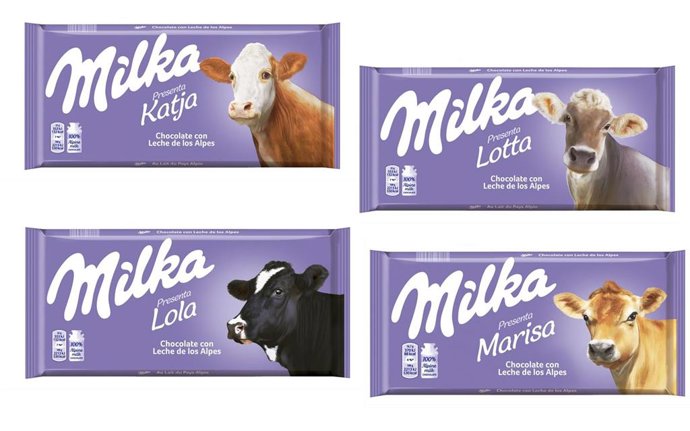 MILKA RINDE HOMENAJE A LAS VACAS ALPINAS, ESENCIALES PARA LA CREMOSIDAD DE SU CHOCOLATE