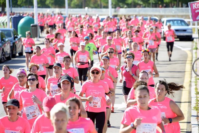 Carrera de la Mujer en Gijón.