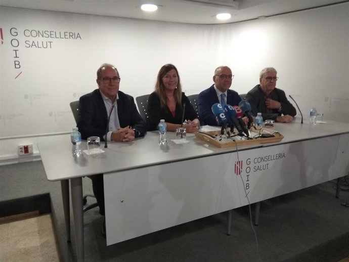 La consellera de Consumo y Salud, Patricia Gómez, en rueda de prensa.