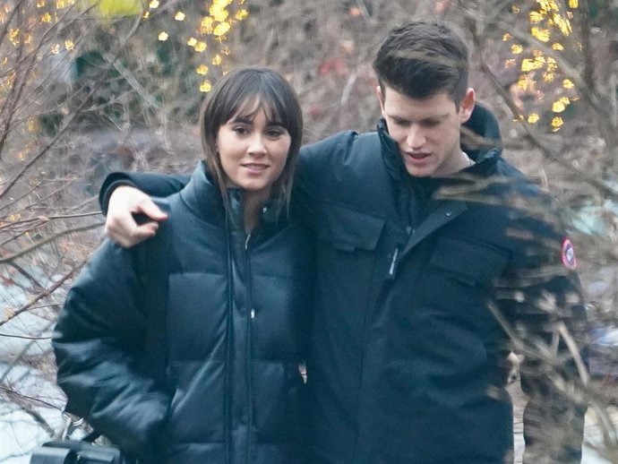 Aitana Ocaña y Miguel Bernardeau celebran el cumpleaños del actor