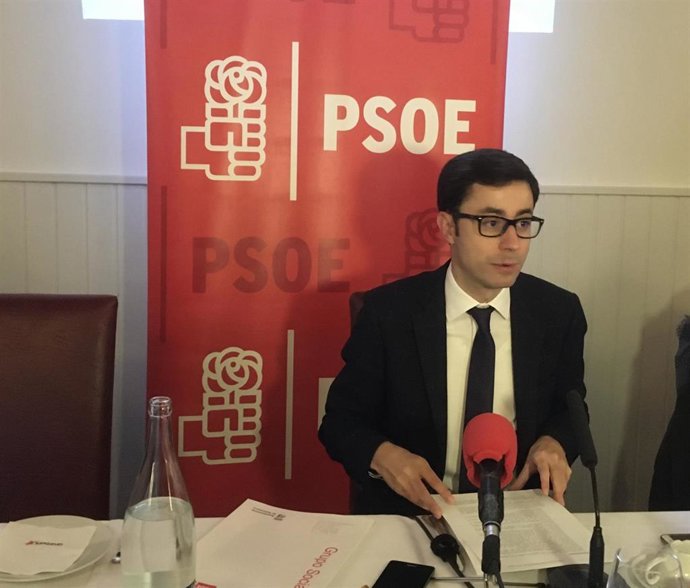 José Luis Mateos en un encuentro con los medios de comunicación en Salamanca.