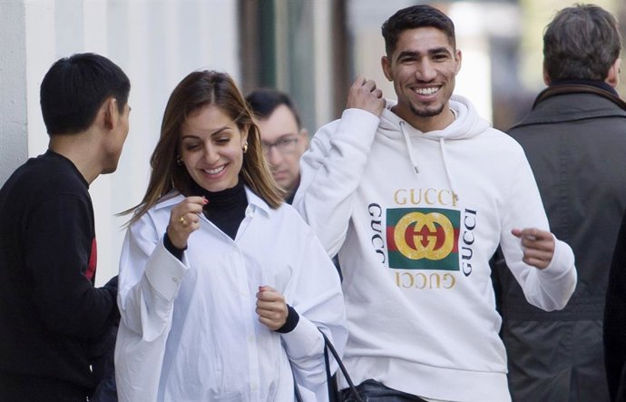 Hiba Abouk y Achraf Hakim