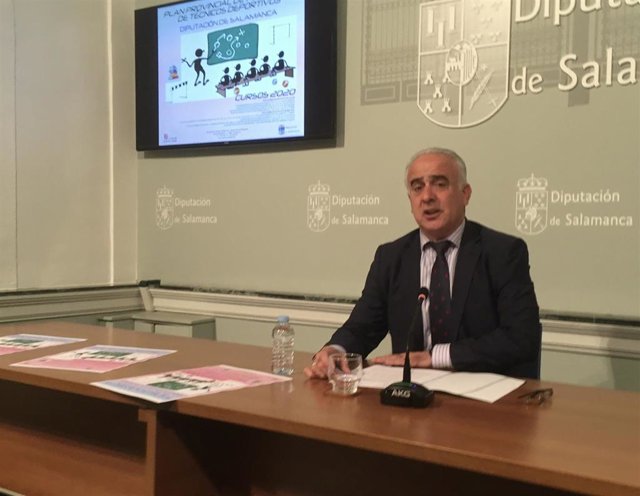 El diputado Jesús María Ortiz informa del Plan Anual de Formación de Técnicos Deportivos de Salamanca