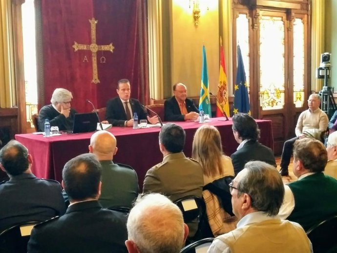 Conferencia del profesor Francisco Carantoña sobre el general Del Riego.