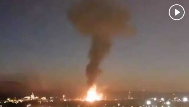 Registrada una fuerte explosión en la planta petroquímica de La Canonja, Tarragona -