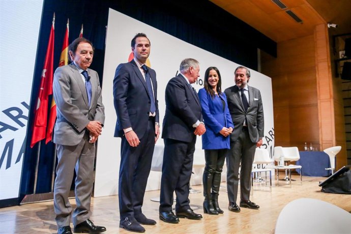 Begoña Villacís en la jornada `Crónica de cuatro décadas de Ifema con motivo del 40 aniversario de la Feria de Madrid