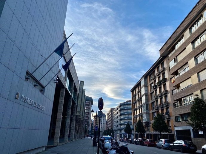 Imagen de los juzgados de Oviedo.