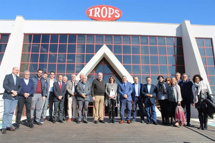 La secretaria general del PSOE-A, Susana Díaz, en Vélez-Málaga