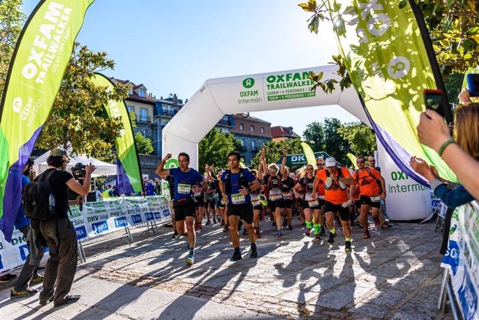 Oxfam Intermón Trailwalker de 2019 en la Sierra de Guadarrama de Madrid