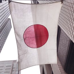 Bandera de japón