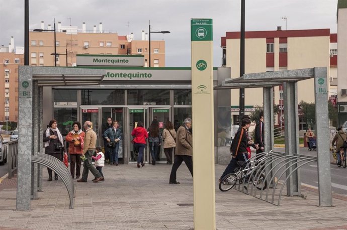 Parada de Metro en Montequinto