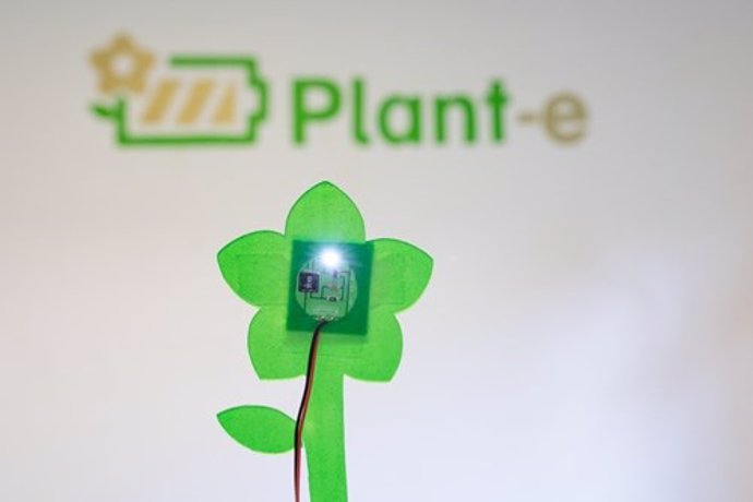 Símbolo de la empresa Plant-e
