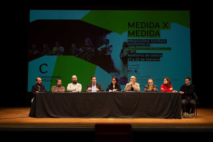 Presentación de este martes de la programación del proyecto de artes escénicas compostelano  'Á escena!' para el primer semestre de 2020