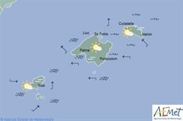 El tiempo en Baleares hoy, 16 de enero de 2020.