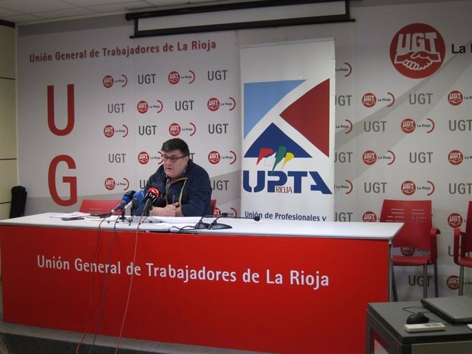 El secretario general de UPTA-RIOJA, Javier Marzo