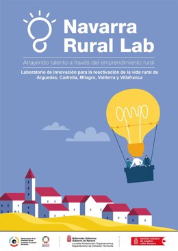 Cartel del programa 'Navarra Rural Lab'
