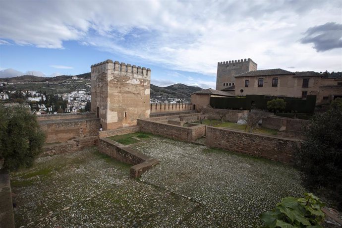 Imagen de la zona de la Alhambra donde se pretende instalar el colector