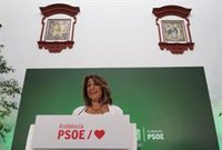 Susana Díaz, con "todas las ganas, las fuerzas y el coraje" para repetir como líder del PSOE-A