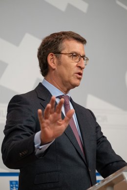 El titular del Gobierno gallego tras el Consello de la Xunta.