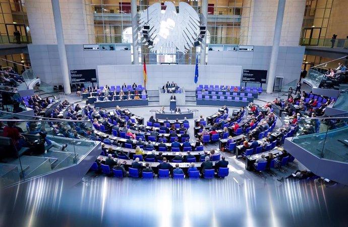 Pleno del Parlamento alemán